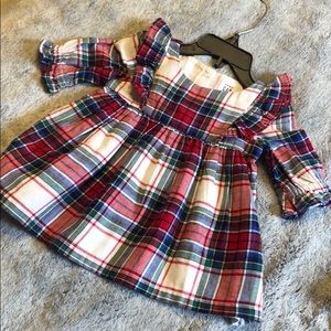 Plaid baby dress